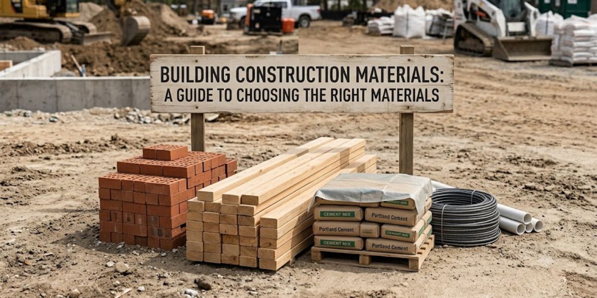 Building Construction Materials: A Guide to Choosing the Right Materials