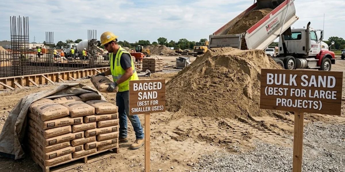 Bulk Sand vs Bagged Sand: Which Is Better for Large Projects?