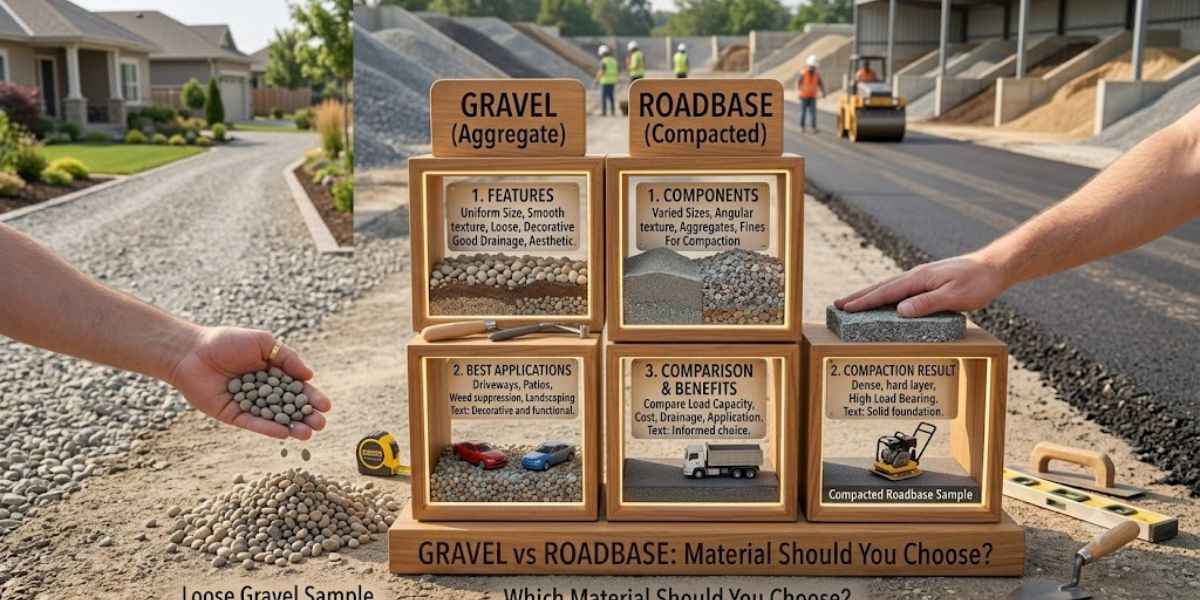 Gravel vs Roadbase: Which Material Should You Choose?