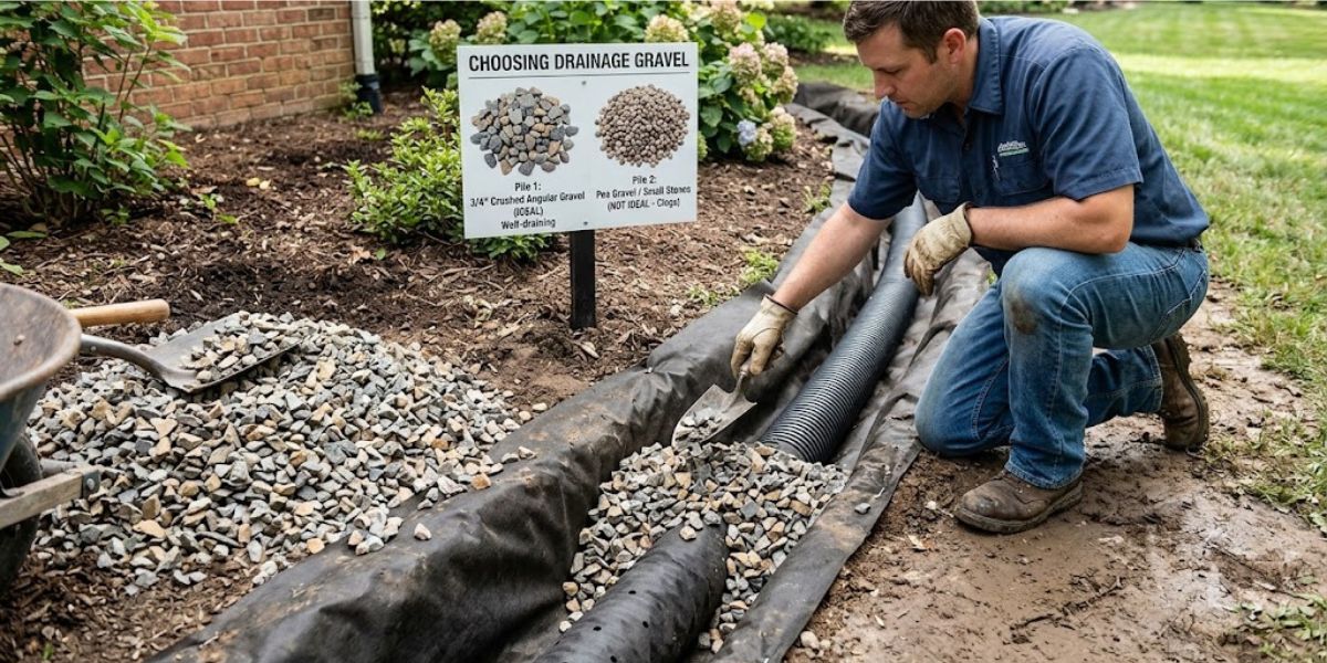 How to Choose the Best Gravel for Drainage