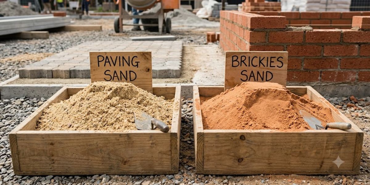 Paving Sand vs Brickies Sand: What's the Difference