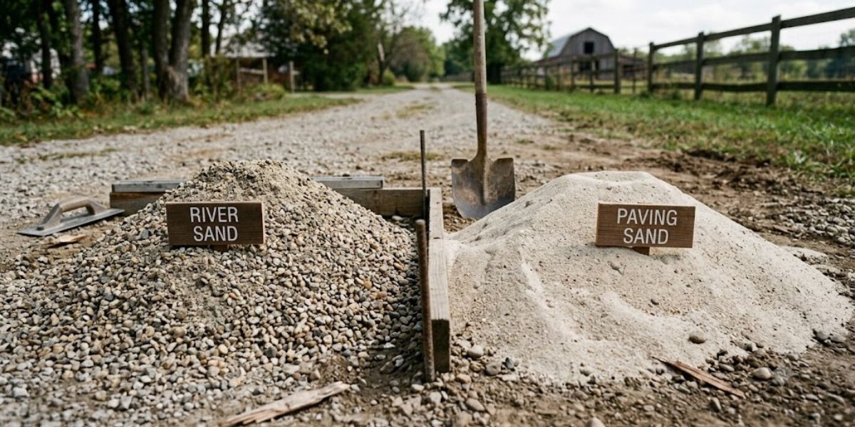 River Sand vs Paving Sand: Which Is Better for Your Project?