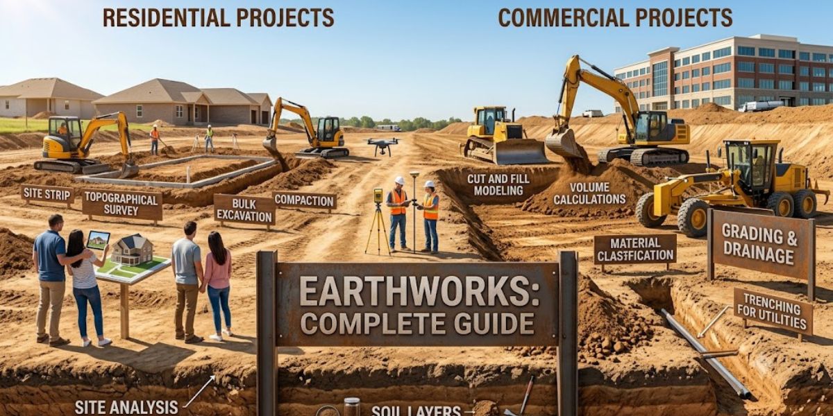 What Is Earthworks: Complete Guide for Residential & Commercial Projects