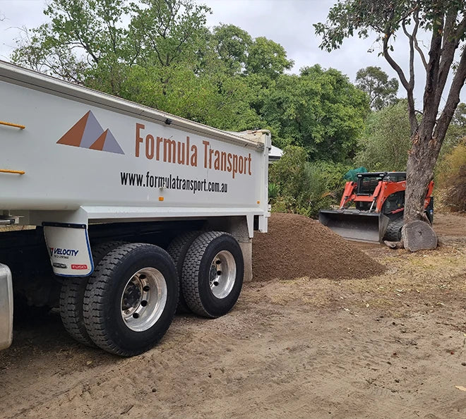 Sand Supply Truck